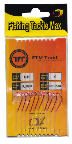 TFT Haken geb. Bienenmade rot