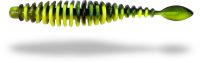 Zebco Magic Trout T-Worm P-Tail Käse 6Stück 1,5g 6,5cm