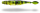 Zebco Magic Trout T-Worm P-Tail Käse 6Stück 1,5g 6,5cm