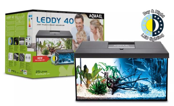 Aquael Leddy 40 schwarz 2.0