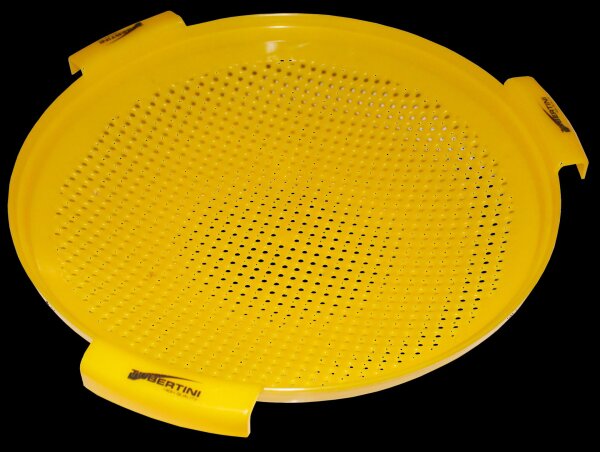 Sieb rund gelb Plastik 17l