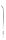 SF Edelstahl Pflanzpinzette 37cm gebogen