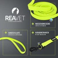 Schleppleine 10 Meter, Neon Gelb