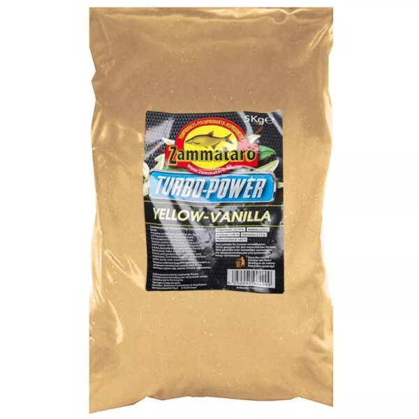 Zammataro Turbo Power Yellow Vanilla 5kg