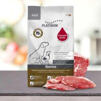 PLATINUM Adult Iberico+Greens 1,5kg