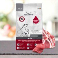 PLATINUM Adult Lamb+Rice 1,5kg