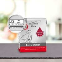 PLATINUM MENU Beef+Chicken 185g