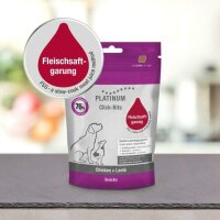 PLATINUM Click-Bits Chicken/Lamb 150g