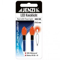 LED Knicklicht Bulb 2 St. red