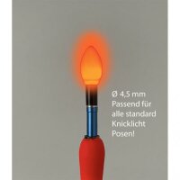 LED Knicklicht Bulb 2 St. red