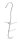 SAENGER Edelstahl Räucherhaken 20cm