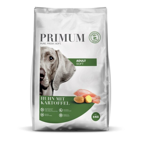 Primum - Trockenfutter - Soft Huhn mit Kartoffel (getreidefrei) 5kg
