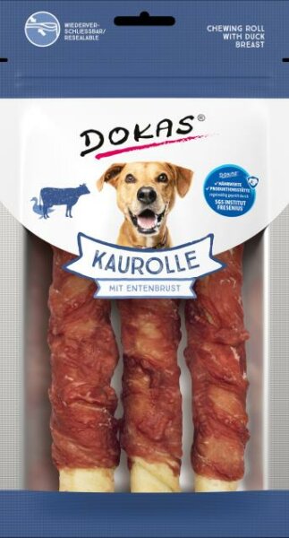 DOKAS Kaurolle Entenbrbrust medium 150g