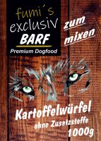 Kartoffelwürfel zum mixen BARF 1000g