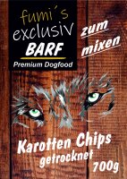 Karotten Chips zum mixen BARF 700g