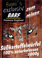🍠 BARF Süßkartoffelwürfelzum mixen 1000g