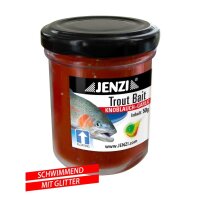 Forellenteig Trout Bait braun - schwimmend/Knoblauch 50g