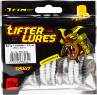 Lifter Lures Larvy Cheese 3,5cm White / Black