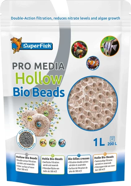 SUPERFISH PRO MEDIA BIO BEAD 1000 ML