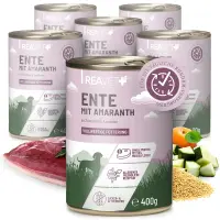 REAVET Ente mit Amaranth an Zucchini & Aprikose 400g