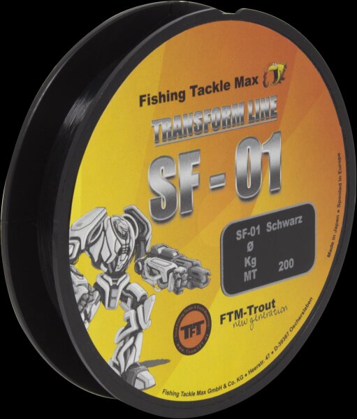 Transform Line Black 0,20mm  Tragkraft 5,17kg Meterware