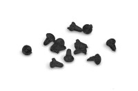 ANACONDA D-Rig-Hook Bell Stops 40pcs. Black