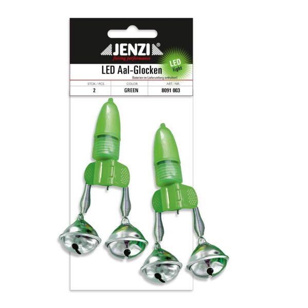 JENZI LED Aalglocke Farbe grün 2St.