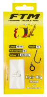 Fishing Tackle Max Hair Rig Band 0,16mm  Widerhaken Gr. 12