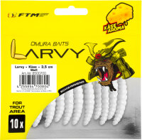 Omura Baits Larvy  Käse 3,5cm weiß