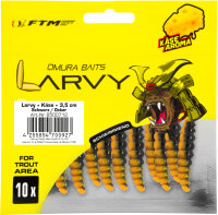 Omura Baits Larvy  Käse 3,5cm schwarz / ocker