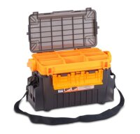 IRON TROUT Profi Tackle Box XL mit Rutenhalter