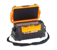 IRON TROUT Profi Tackle Box XL mit Rutenhalter