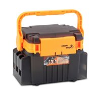 IRON TROUT Profi Tackle Box mit Rutenhalter