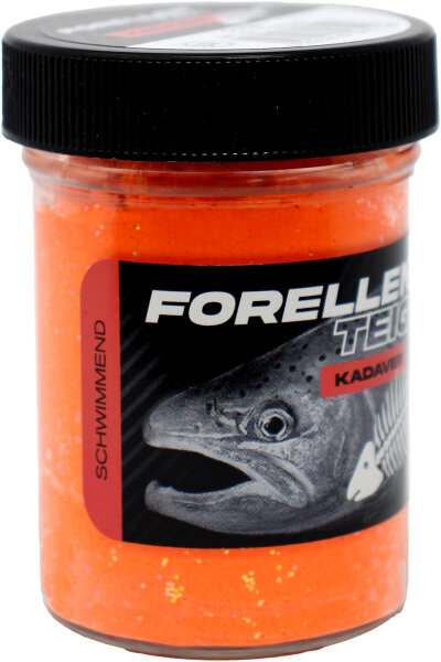 FTM Forellenteig Kadaver UV Orange schwimmend 50 g