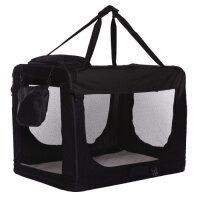 Stoffbox Nylon für Hunde & Katzen - Schwarz -...