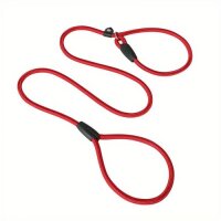 Retriever Leine Showleine rot 130cm 10mmeine