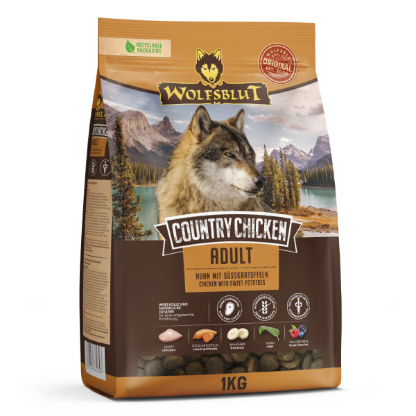 WOLFSBLUT COUNTRY CHICKEN Huhn mit Süßkartoffeln