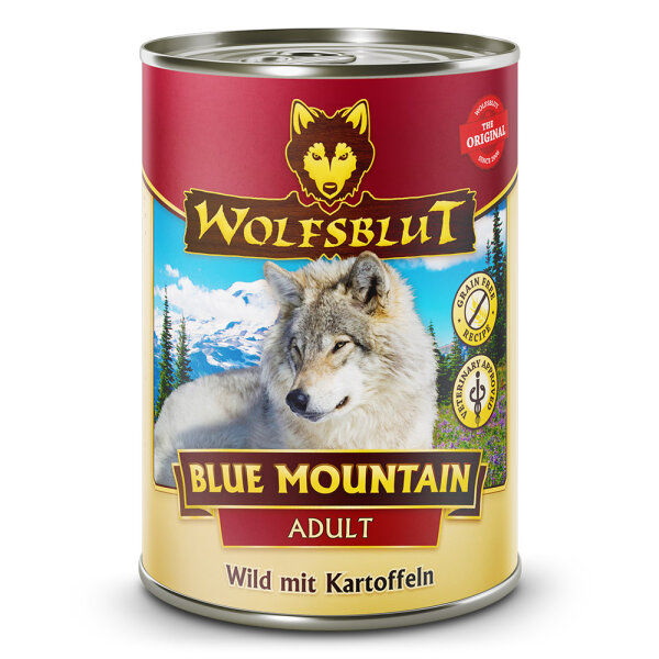 WOLFSBLUT BLUE MOUNTAIN - Wild mit Kartoffeln 395g