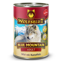WOLFSBLUT BLUE MOUNTAIN - Wild mit Kartoffeln 395g