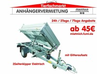 Anhänger 3 Seitenkipper 3t elektris gallery