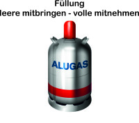 Füllung Propangas 11kg ALU-Tauschfl gallery