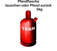 Pfandflasche 5kg TEGA leer gallery