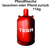 Pfandflasche 11KG TEGA leer gallery