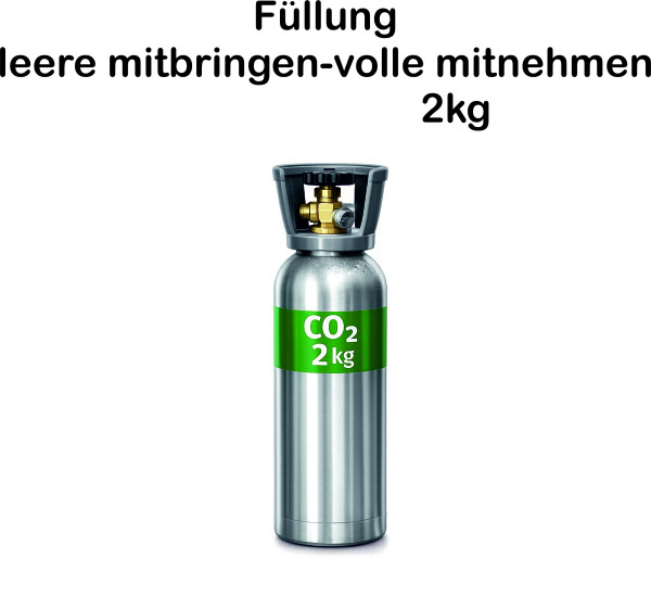 O2 Tauschflaschen 2 kg, 6 kg & 10 kg – Kohlendioxid zur Abholung bei , € 27,95