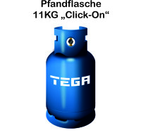 Pfandflasche 11KG TEGA Staplergas blaue  gallery