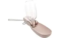 Tragbare Trinkflasche  mit Snackbehälter Takor Taupe 46