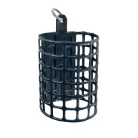 JENZI Futterkorb halbrund Stahl bleifrei 3