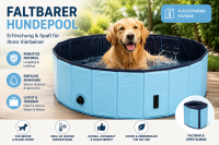 Hundepool 120cmx30xm blau / dunkelblau productbox
